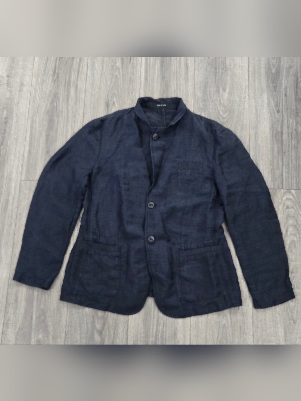 Emporio Armani MR A Line Men’s Blazer Size 40 Navy Blue Sport Coat